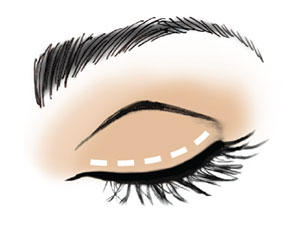 Get this easy eyeliner application tip.