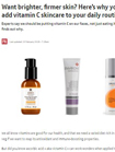 BT.com recommends Mary Kay TimeWise Vitamin C Activating Squares