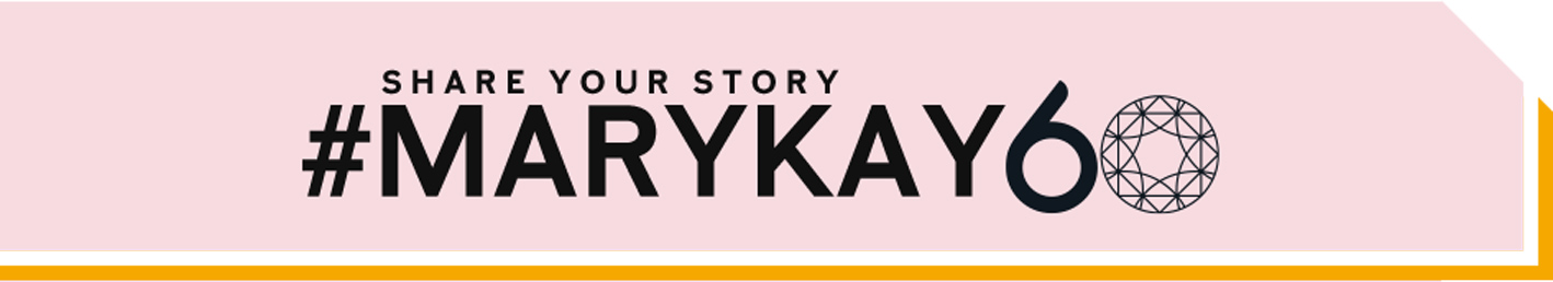 Logo to share your story at #MaryKay60