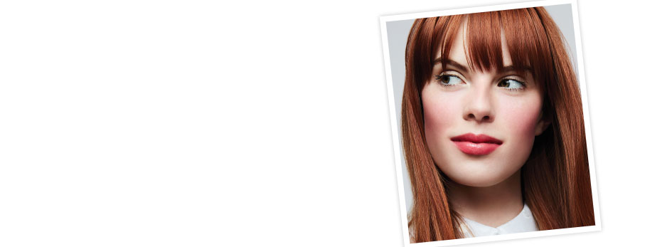 Get the step-by-step application tips for the Blush Flush Look created by Mary Kay Guest Makeup Artist Sam Addington. In the top right corner in a tilted rectangle is a young woman wearing pink blush and a light pink lipstick.